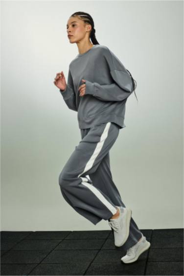 Wide Leg Long Modal Sports Sweatpants