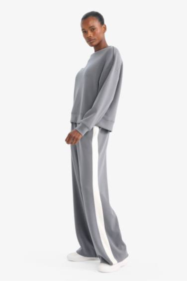 Wide Leg Long Modal Sports Sweatpants
