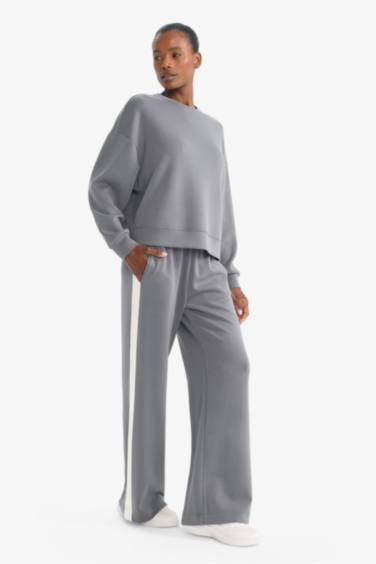 Wide Leg Long Modal Sports Sweatpants