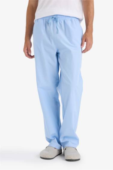 2 Piece Striped Poplin Pajama Pants