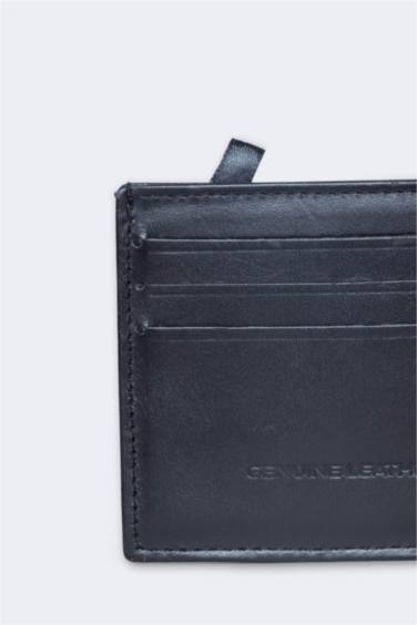 Man Leather Business Card Wallet