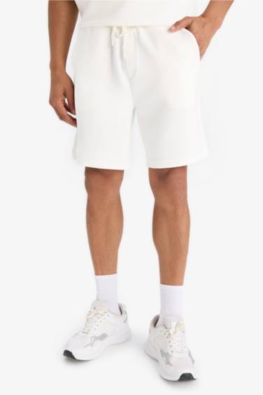 Standart Fit Modal Sporcu Kısa Paça Şort