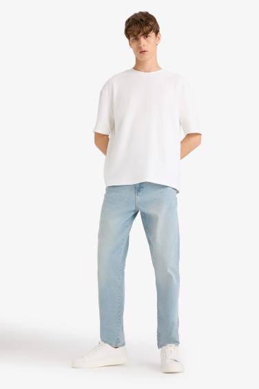 Jean à jambes fuselées Coupe décontractée