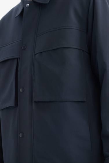 جاكيت وتر بروف قصة عادية بياقة بولو