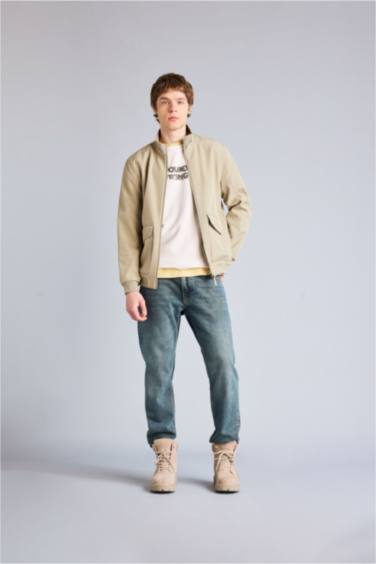 جاكيت دودون قصة عادية بياقة كوليج