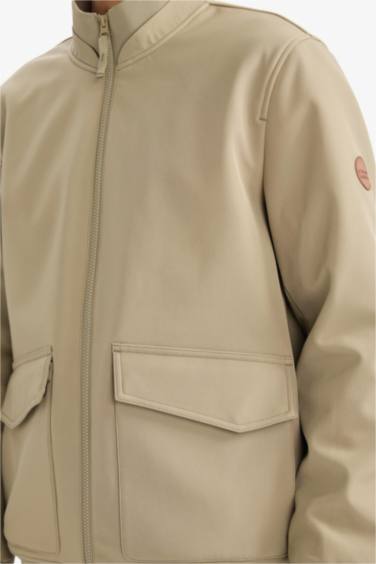 Regular Fit College Collar Jacket