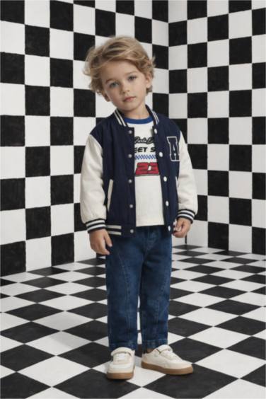 جاكيت ولادي مقاوم للماء