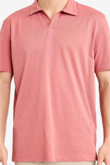 Regular Fit Resort Neck Polo T-Shirt