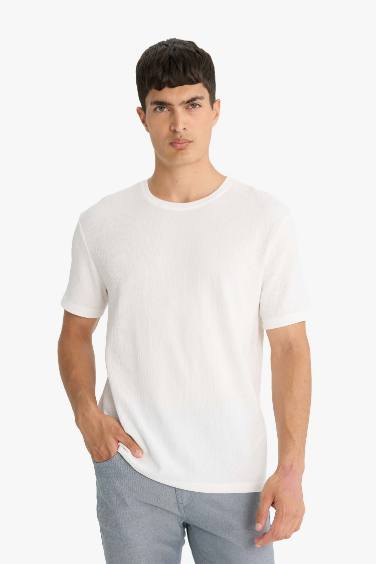 Regular Fit Crew Neck Short Sleeve T-Shirt