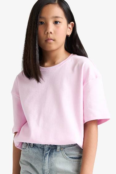 Girl Oversize Fit Short Sleeve T-Shirt