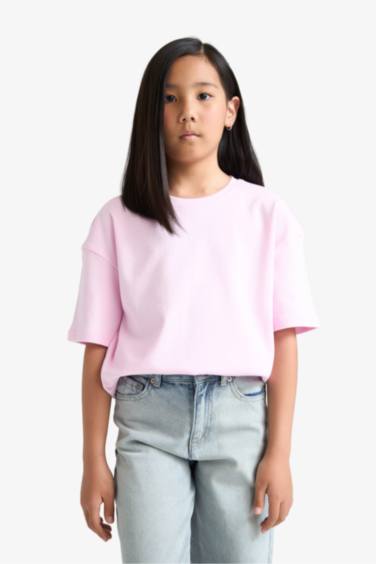 Girl Oversize Fit Short Sleeve T-Shirt