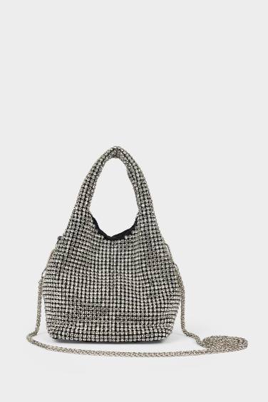 DCEY x DeFacto Kadın Payetli Zincir Askılı Çapraz Çanta