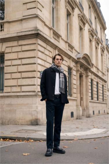 Çıtçıtlı Mont - Görsel 2