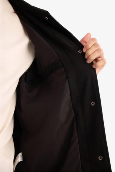 Çıtçıtlı Mont - Görsel 6