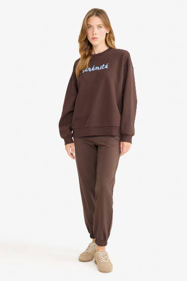 Jogger Fit Thin Fabric Trousers