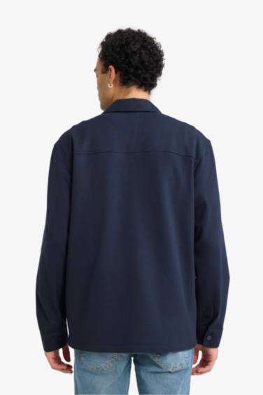 قميص قصة عادية بجيب