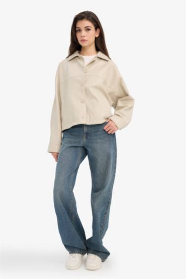 Regular Fit Suni Deri Mont