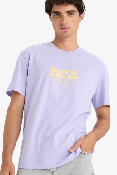 Regular Fit Crew Neck Short Sleeve T-Shirt