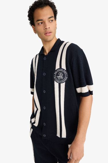 Man Short Sleeve Polo T-Shirt