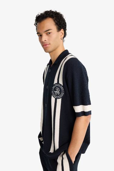 Man Short Sleeve Polo T-Shirt