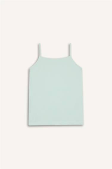 Girl Animal Print 5 Piece Undershirt