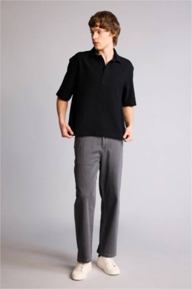 %100 Pamuk Boxy Fit Gömlek - Görsel 2