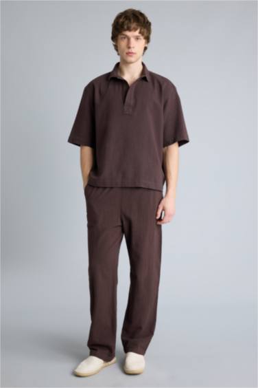 %100 Pamuk Boxy Fit Gömlek - Görsel 2