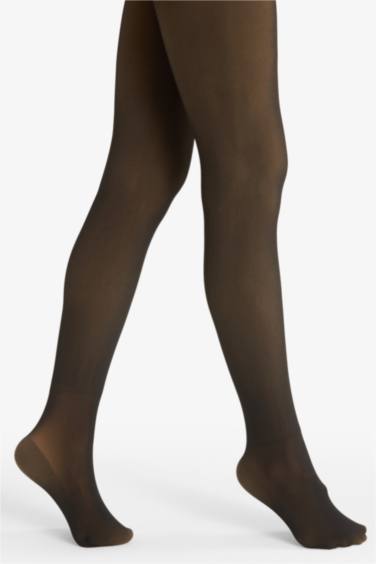 Kadın Siyah Termal Külotlu Çorap