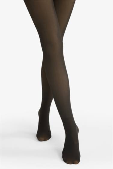 Kadın Siyah Termal Külotlu Çorap