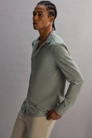 Рубашка с длинными рукавами DeFactoFit