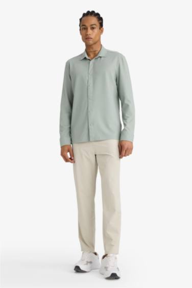 SLIM FIT Uzun Kollu Gömlek - Görsel 6