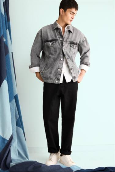 Jean Baggy à jambes larges