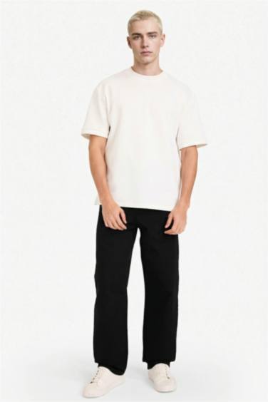 Baggy Fit Geniş Paça Jean Pantolon