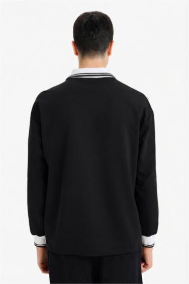 سويت شيرت اوفر سايز بياخة بولو