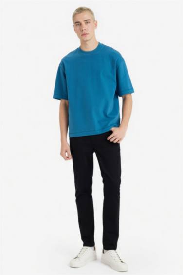 %100 Pamuk Boxy Fit Tişört