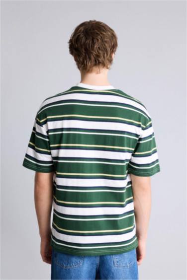 Boxy Fıt Kısa Kollu Tişört - Görsel 6