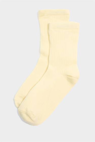 Girl 5 Piece Cotton Long Socks