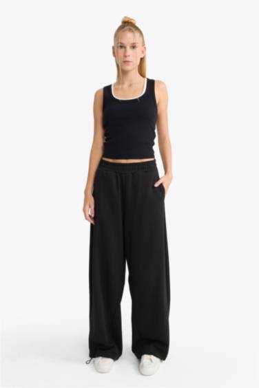 Coool Barrel Fit Beli Lastikli Geniş Paça Eşofman Altı