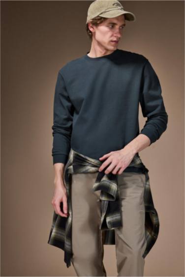 Боди из 100% хлопка с длинным рукавом