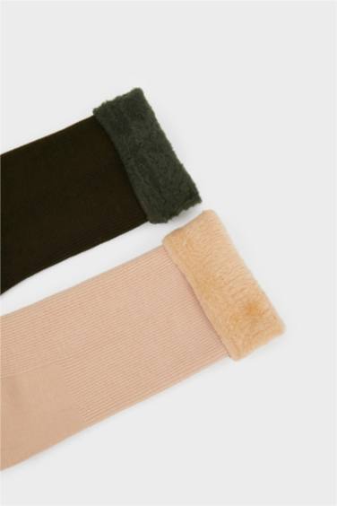 2'li Termal Kışlık Çorap - Görsel 6