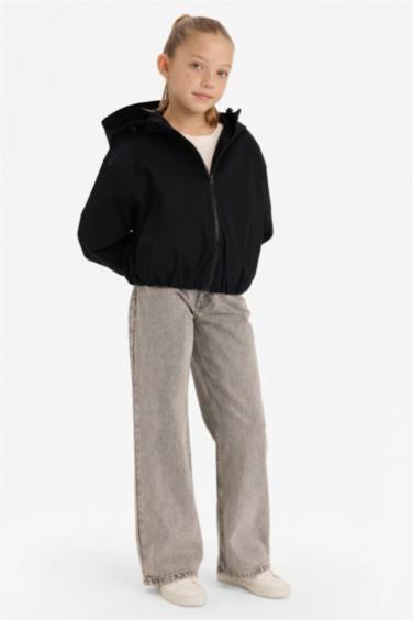 Дождевик с капюшоном для девочек