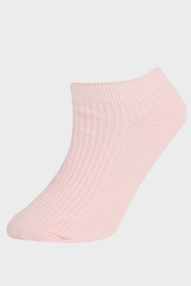 Kız Çocuk 5'li Pamuklu Patik Çorap