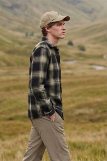 قميص كاروهات قطن فلانيل