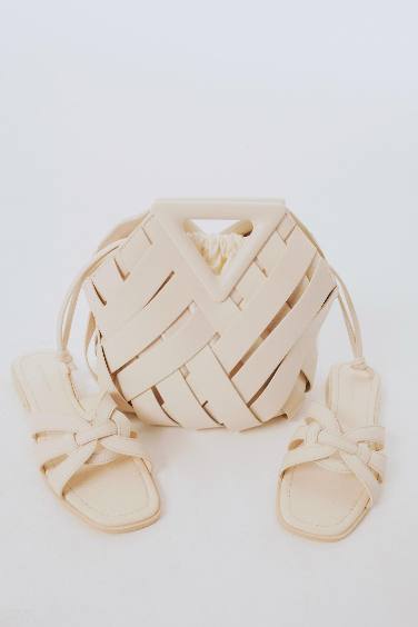 DCEY x DeFacto Kadın Düz Taban Terlik