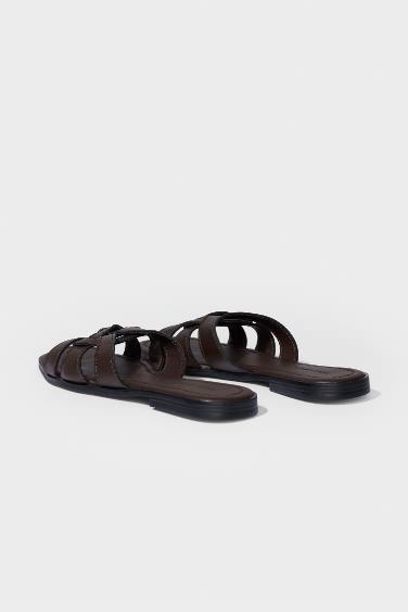 DCEY x DeFacto Kadın Düz Taban Terlik