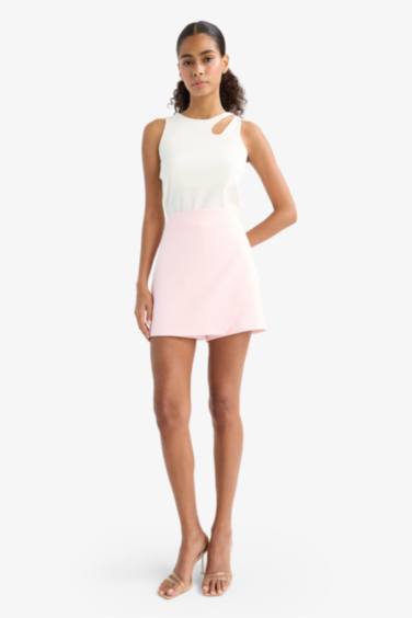 Slim Fit Camisole Crew Neck Tank Top