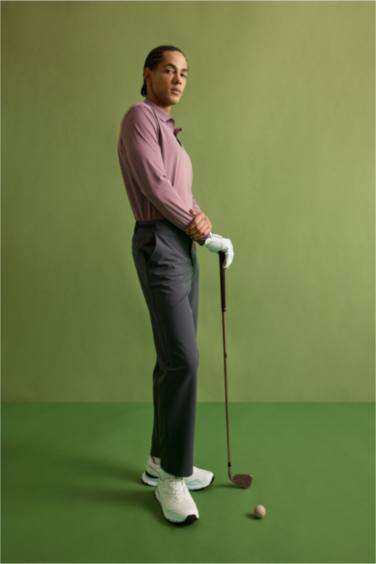 بنطرون قصة مستقيمة ورجل عادية