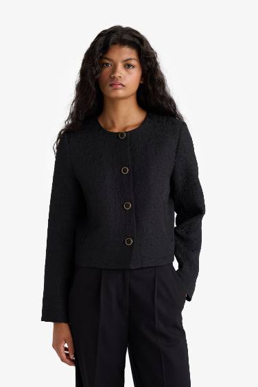 بليزر قصة عادية مبطن