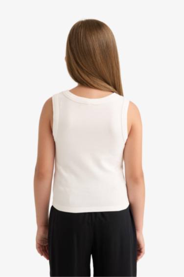 Girl Slim Fit Ribana Tank Top
