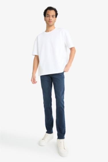 Джинсы Pedro Slim Fit с эффектом потертости